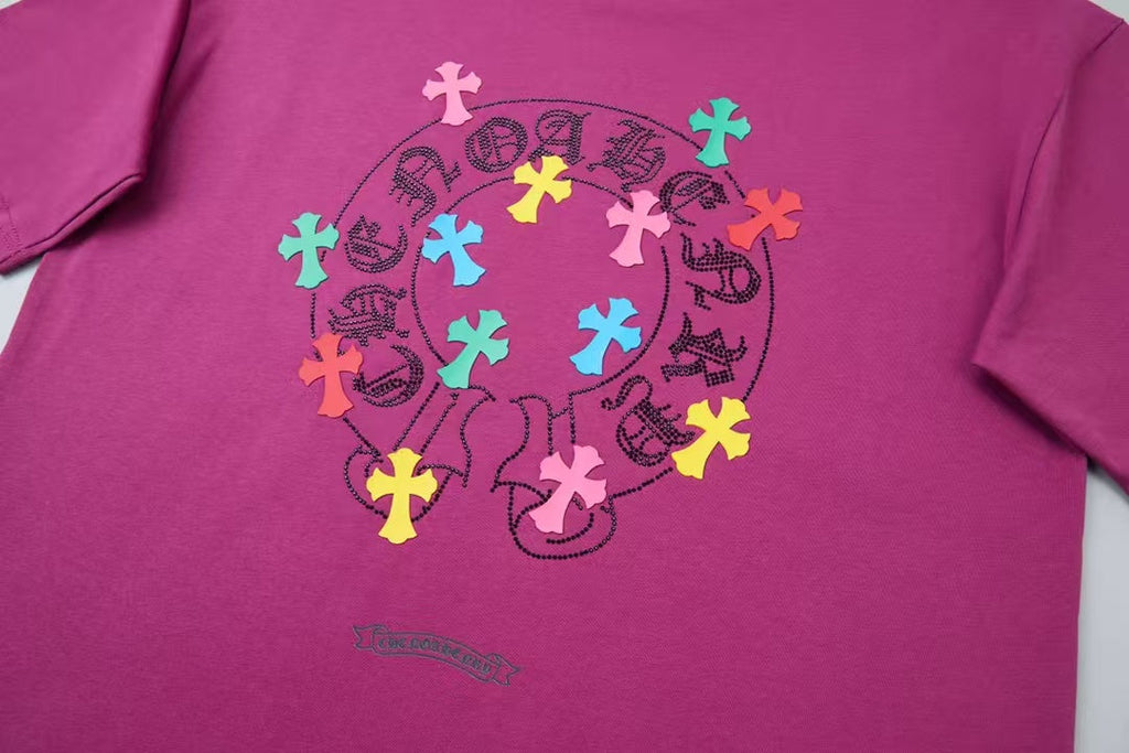 New hot stamping T-shirt