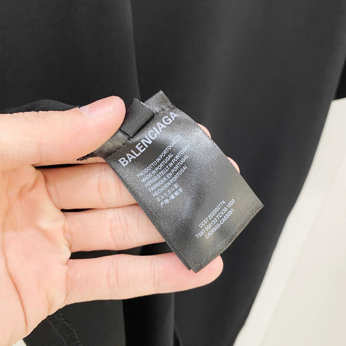Chest sticker printed logo round neck short sleeved T-shirt 2