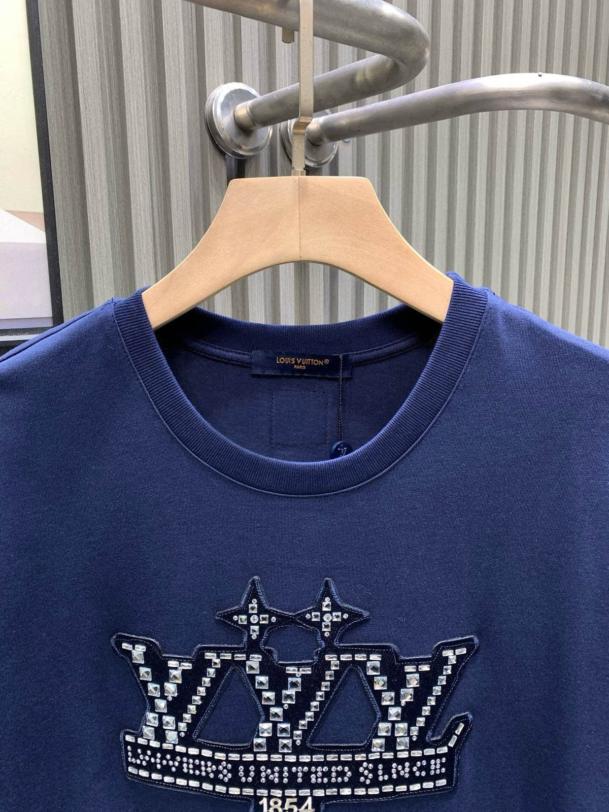 Star Crown Embroidered T Shirt