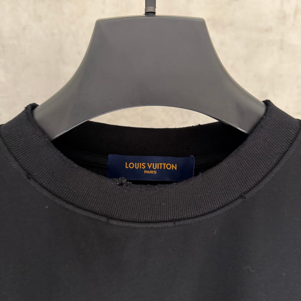 Vintage Letter Patch T Shirt