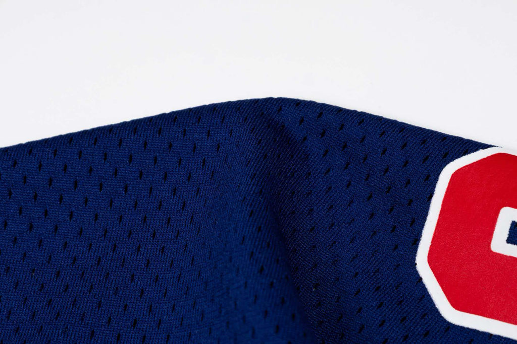 Tri color mesh jersey