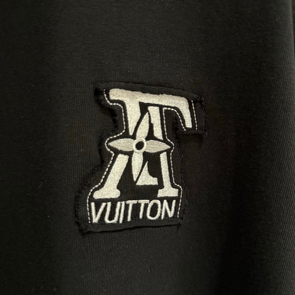 Vintage Letter Patch T Shirt