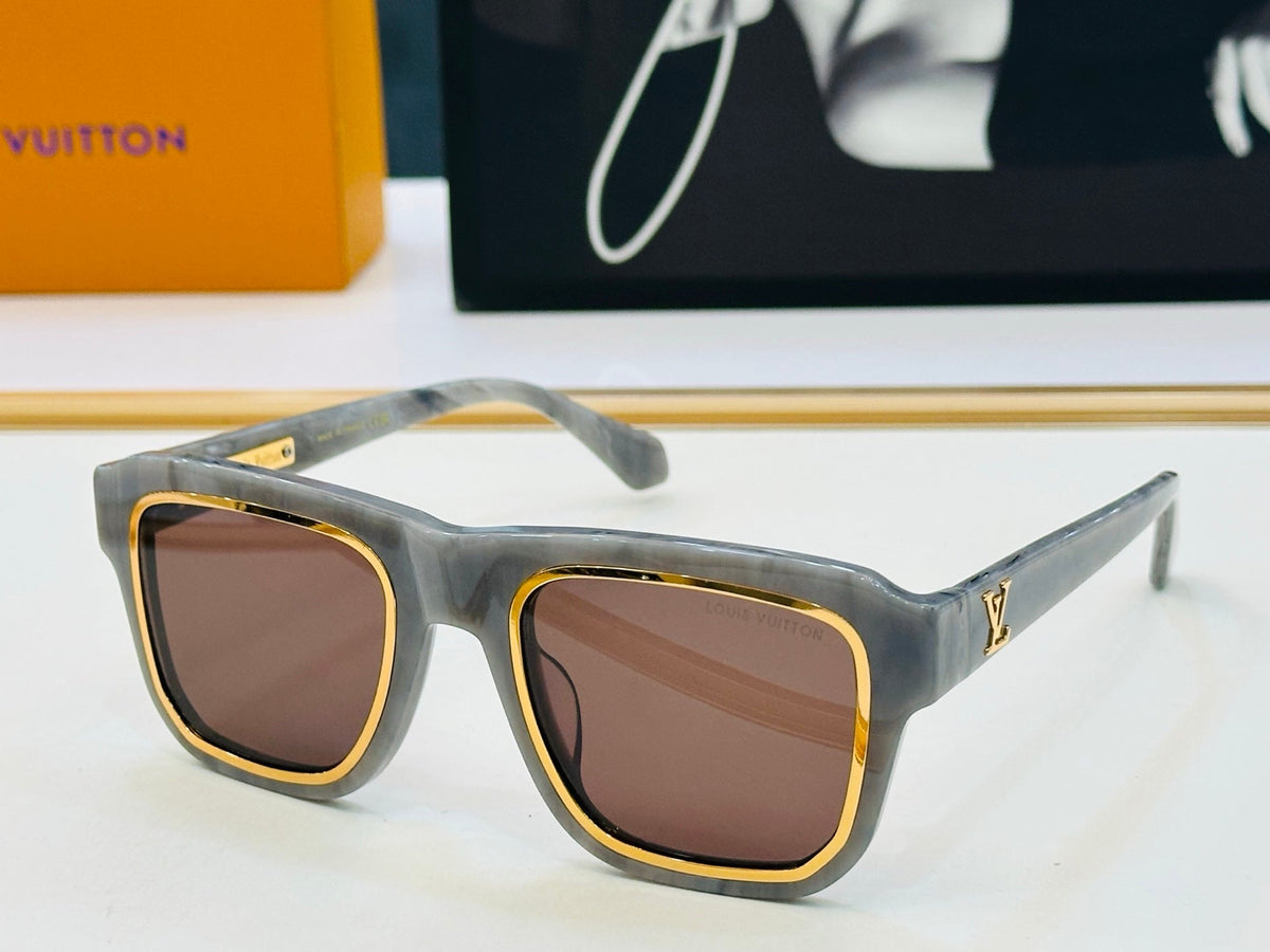 Retro square sunglasses