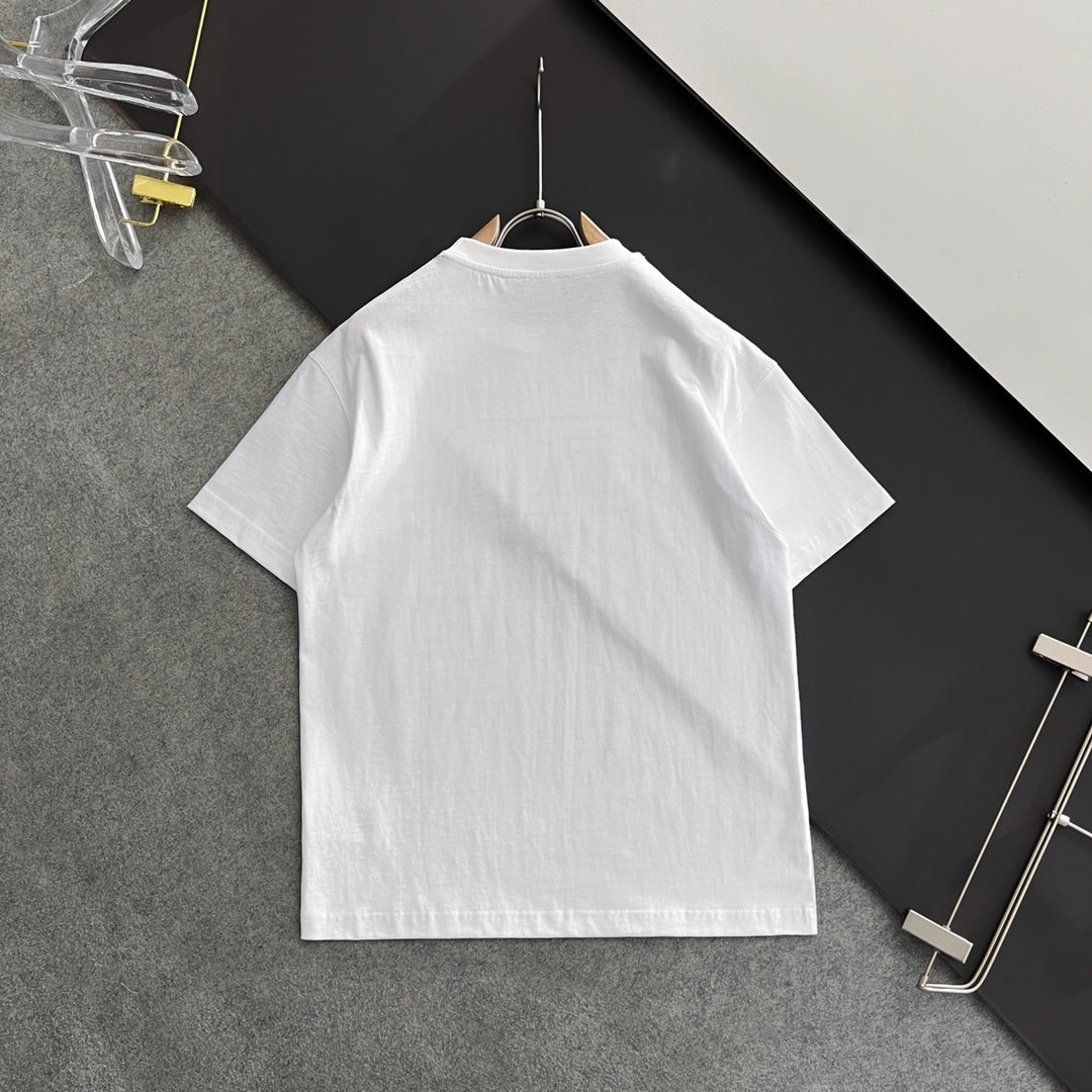 270g heavy-duty high-end pure cotton short sleeved T-shirt
