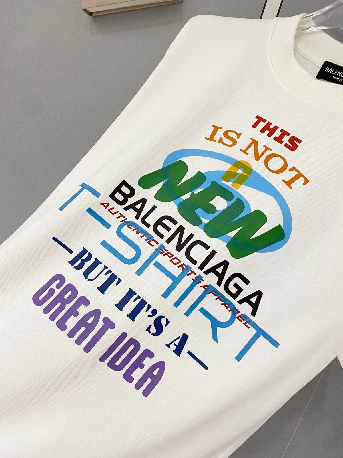 Classic letter printed T-shirt
