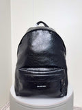 Explosive sheepskin backpack