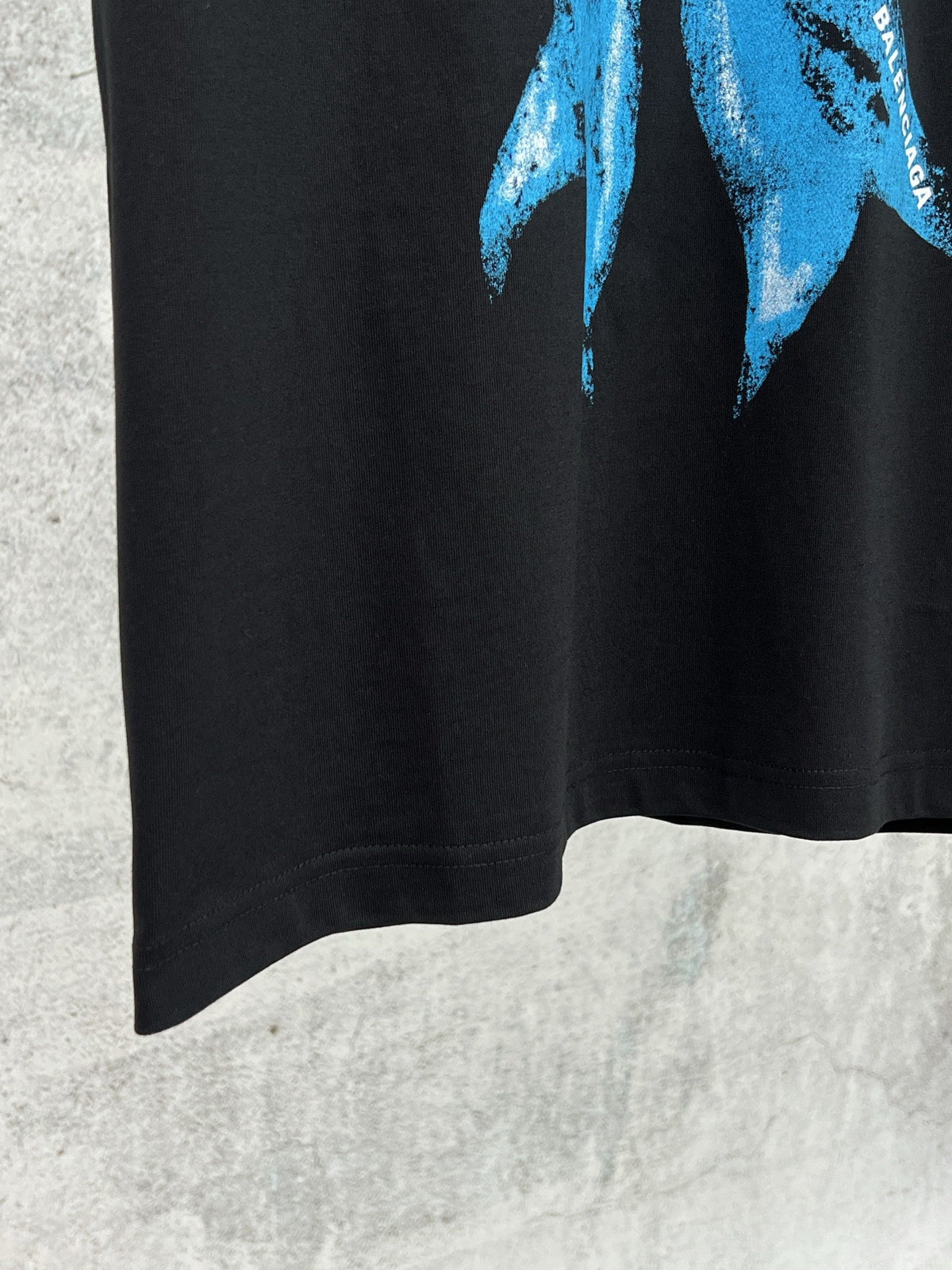 New Front Bow Direct Spray Printed Short Sleeve T-shirt