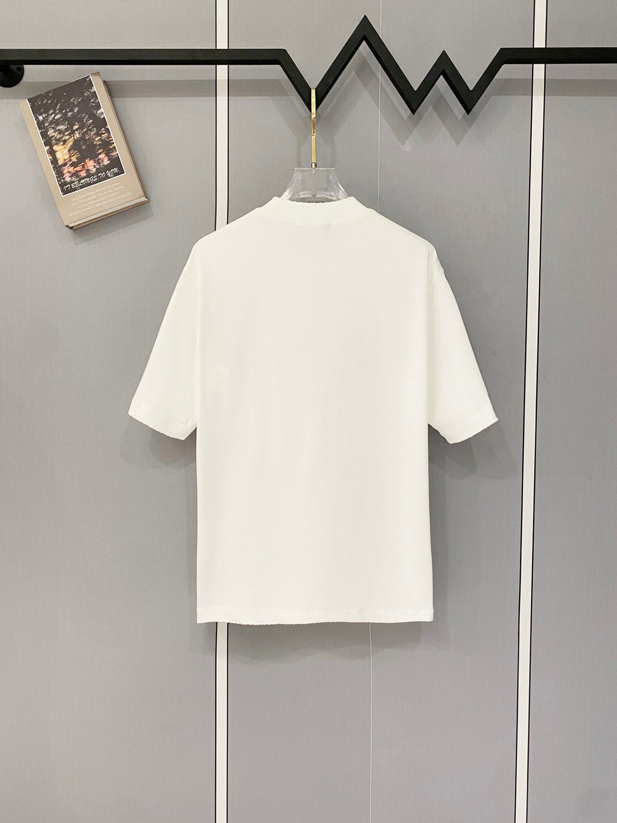 Classic letter printed pure cotton T-shirt -9