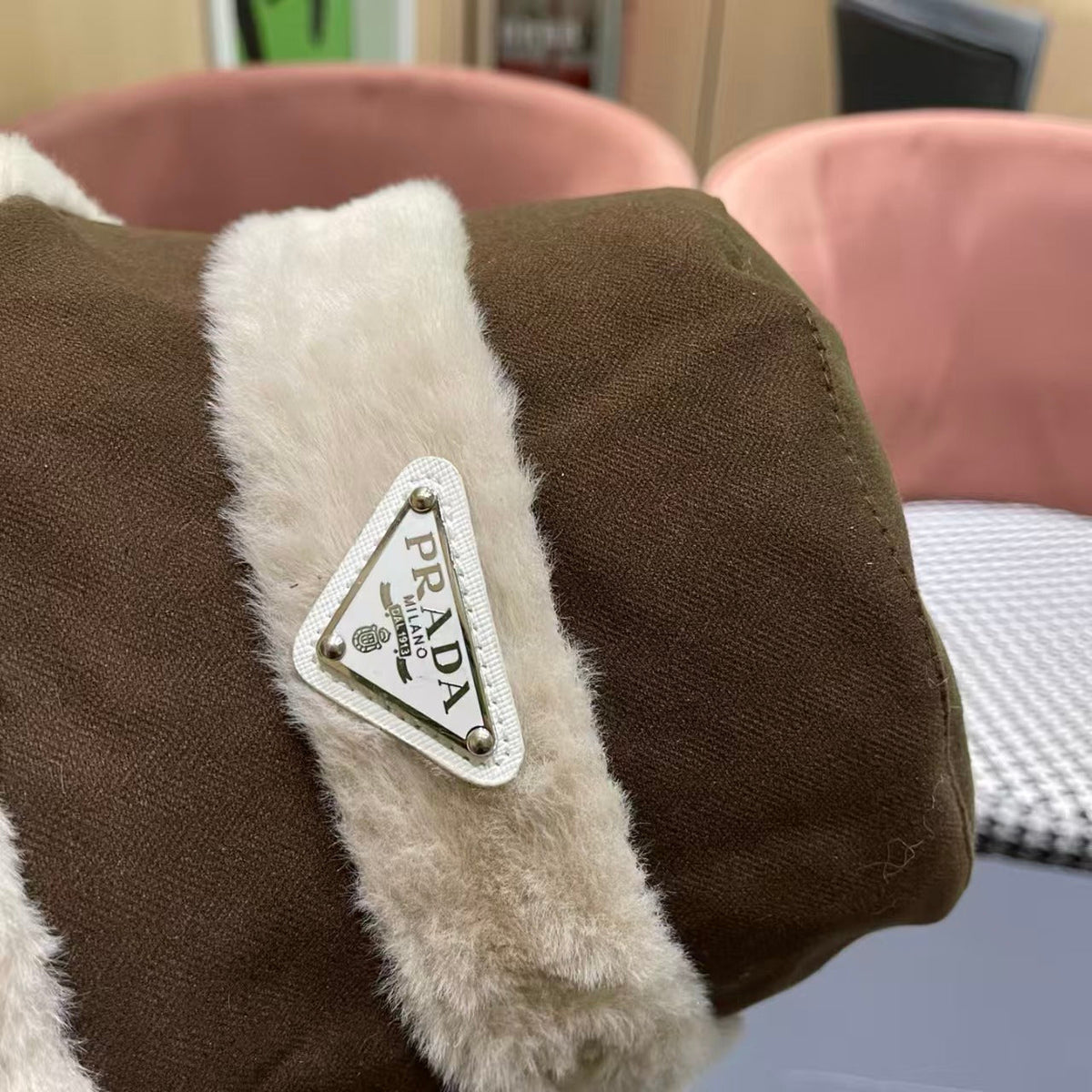 New furry fisherman hat
