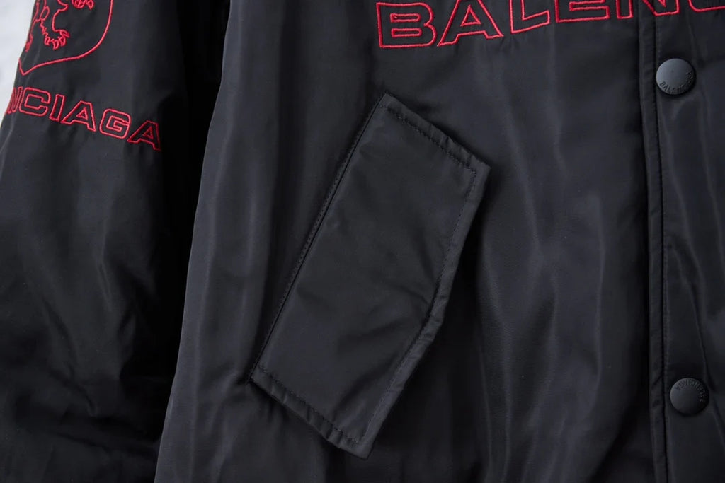 Embroidered baseball flying cotton jacket