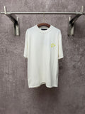 Pin Embroidered Knitted Short Sleeve T-shirt