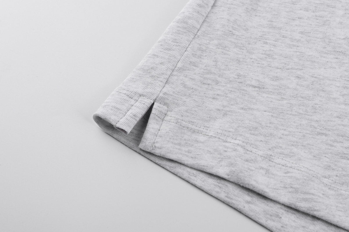 Color blocked short sleeved T-shirt