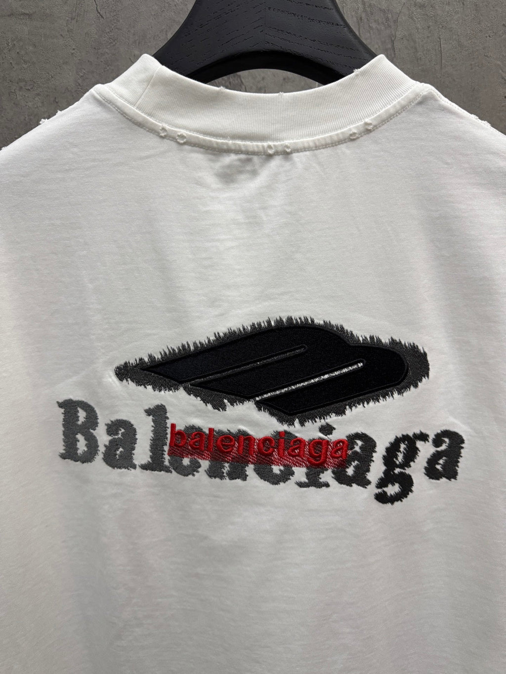 Stacked Embroidery 3D Stereoscopic Embroidery Short Sleeve