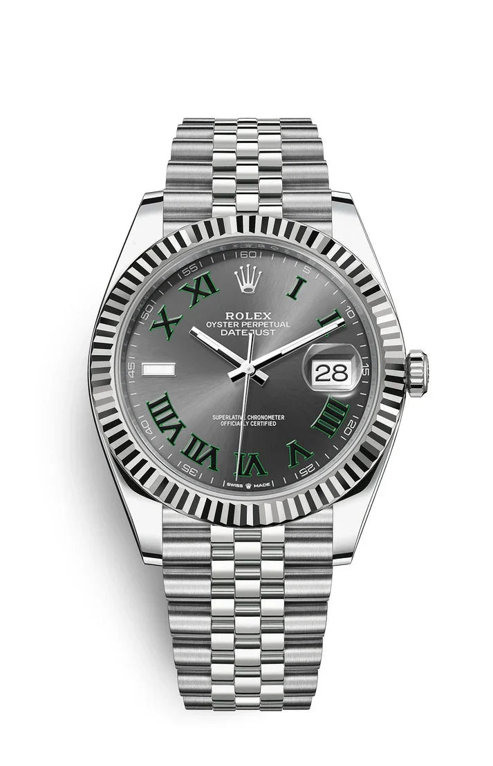 Top- Gey Silver - White 904L Steel - Automatic - 41mm