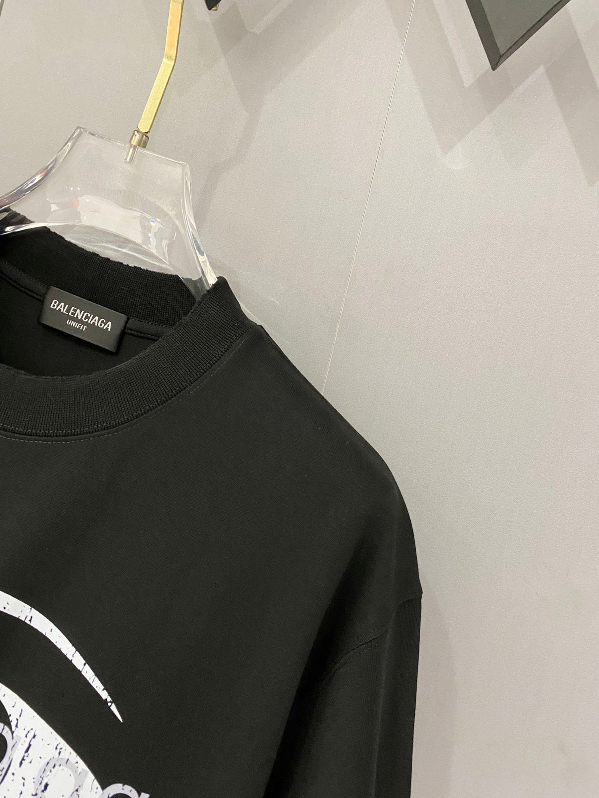 Classic letter printed pure cotton T-shirt