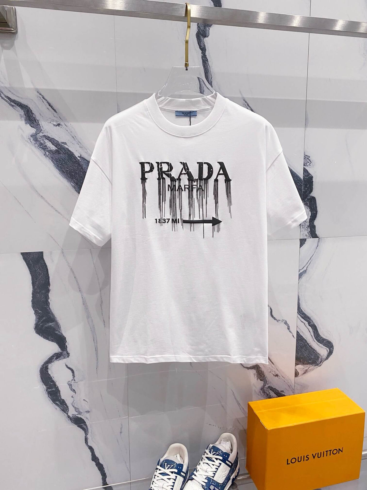 Broken Print T Shirt