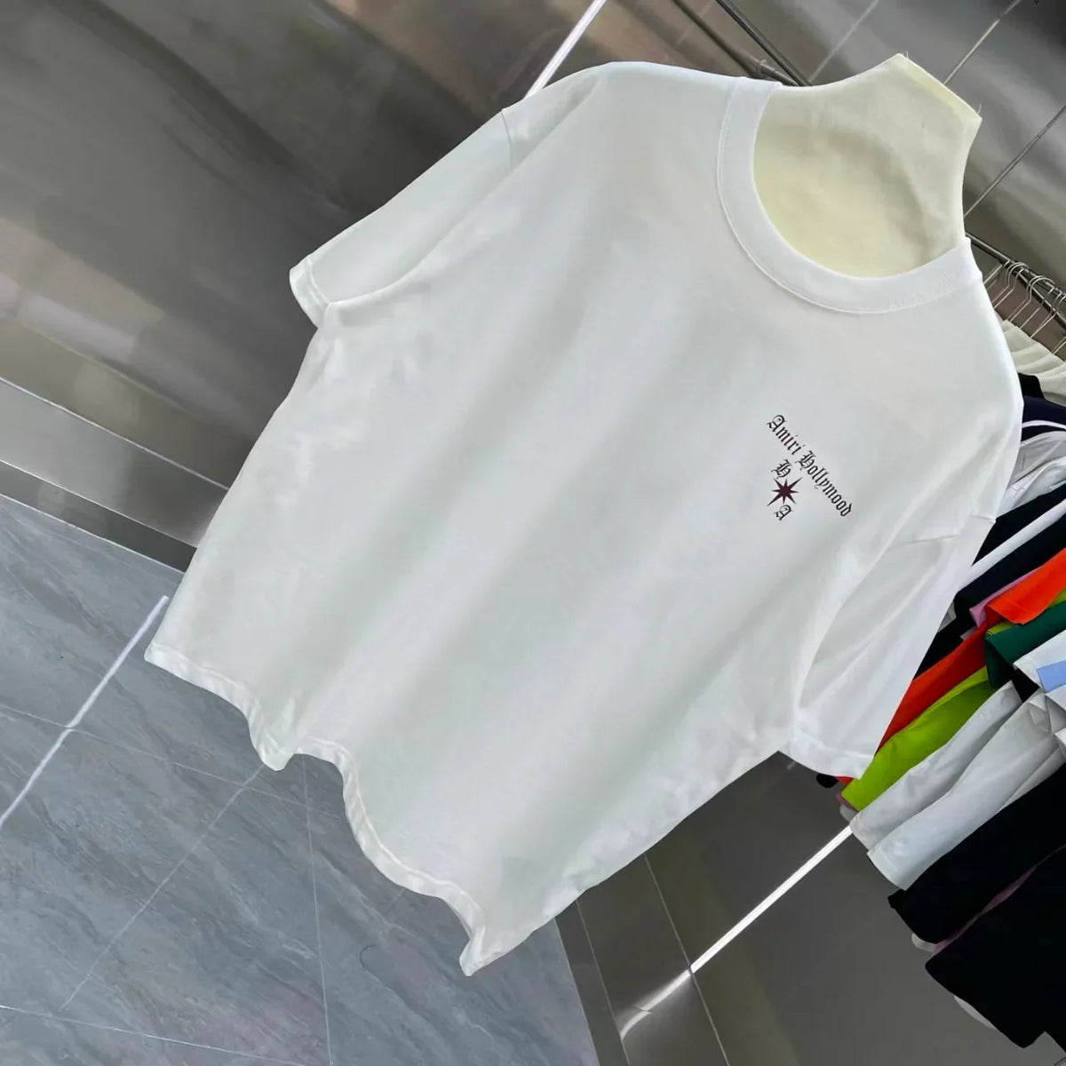 New printed short sleeved T-shirt