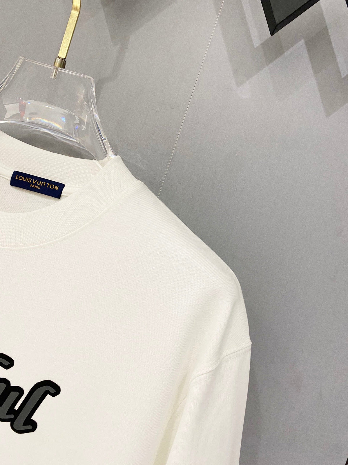 Classic letter printed pure cotton T-shirt