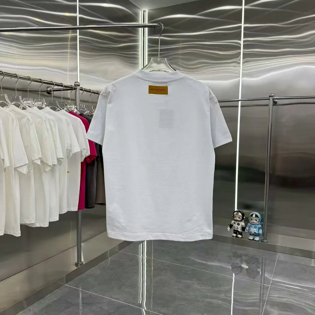 New round neck short sleeved T-shirt