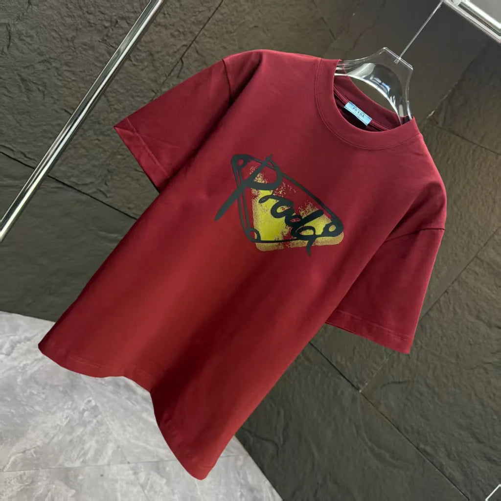 New printed short sleeved T-shirt