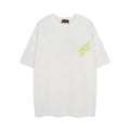 Badge print new logo round neck short sleeved shirt