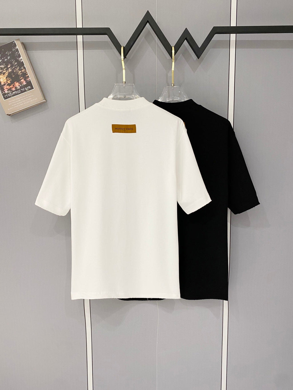 Classic letter printed pure cotton T-shirt -010