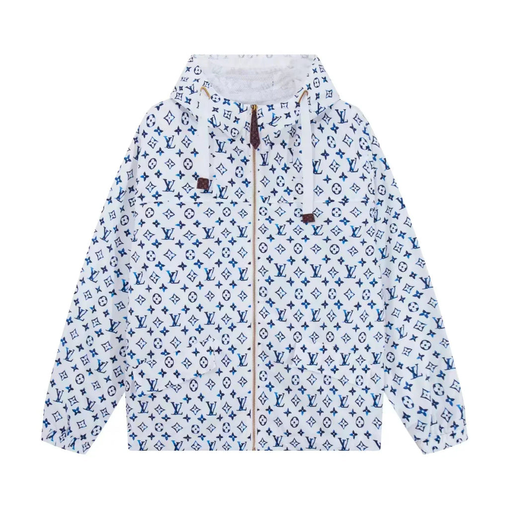 New fully printed hooded jacket