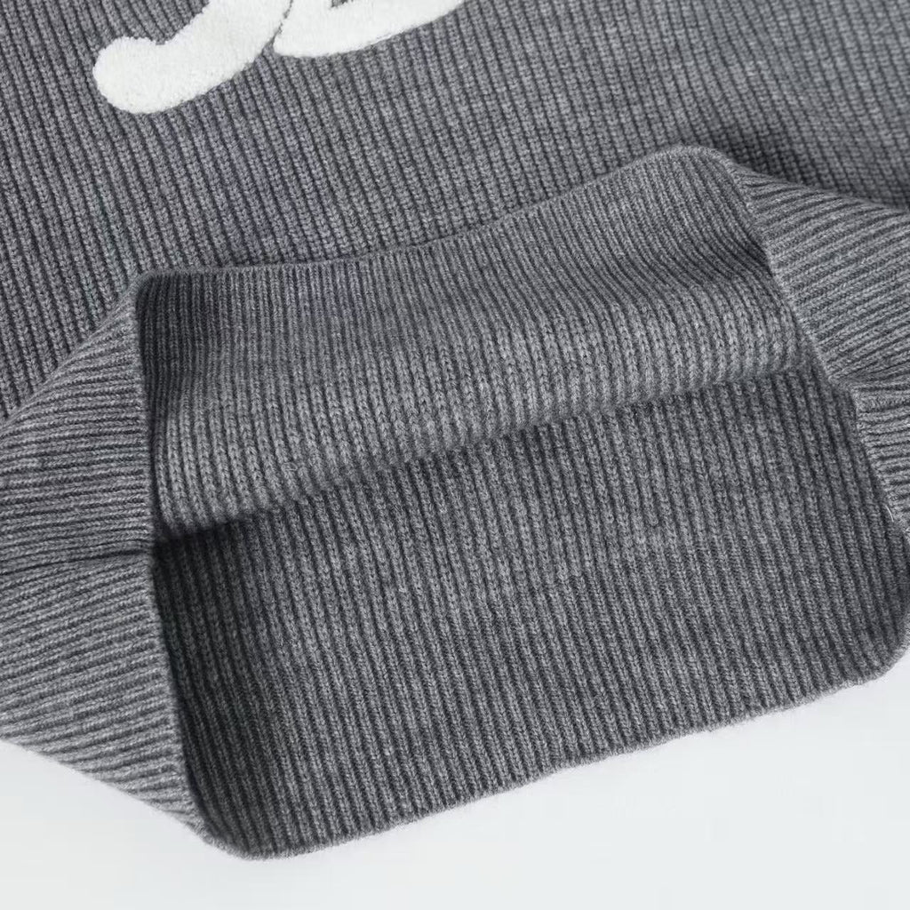 New towel embroidered sweater