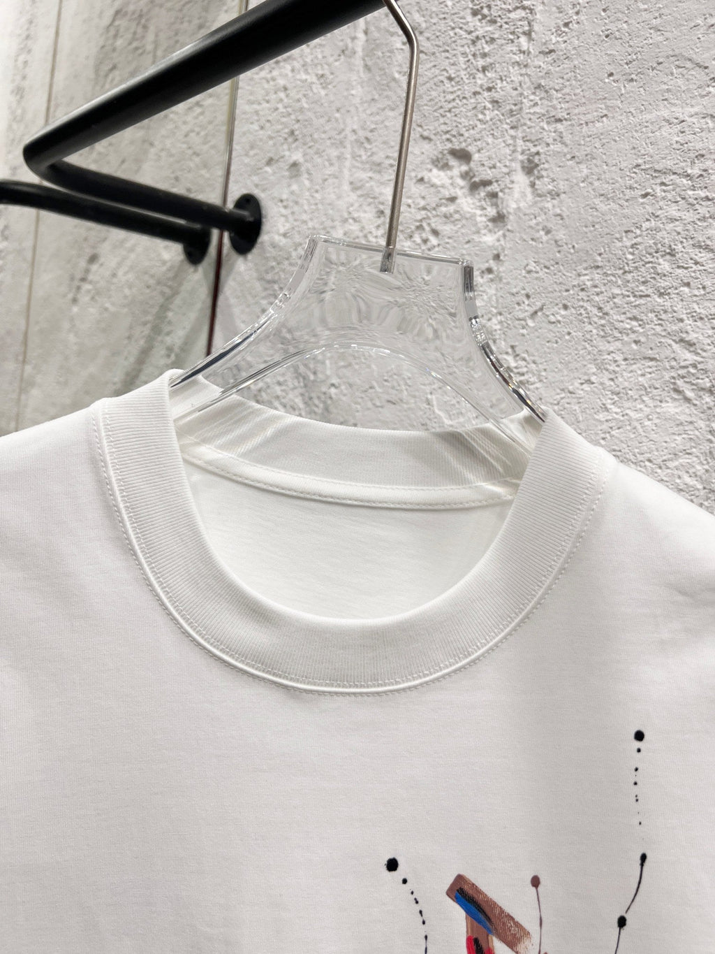 Loose hand drawn T-shirt -5