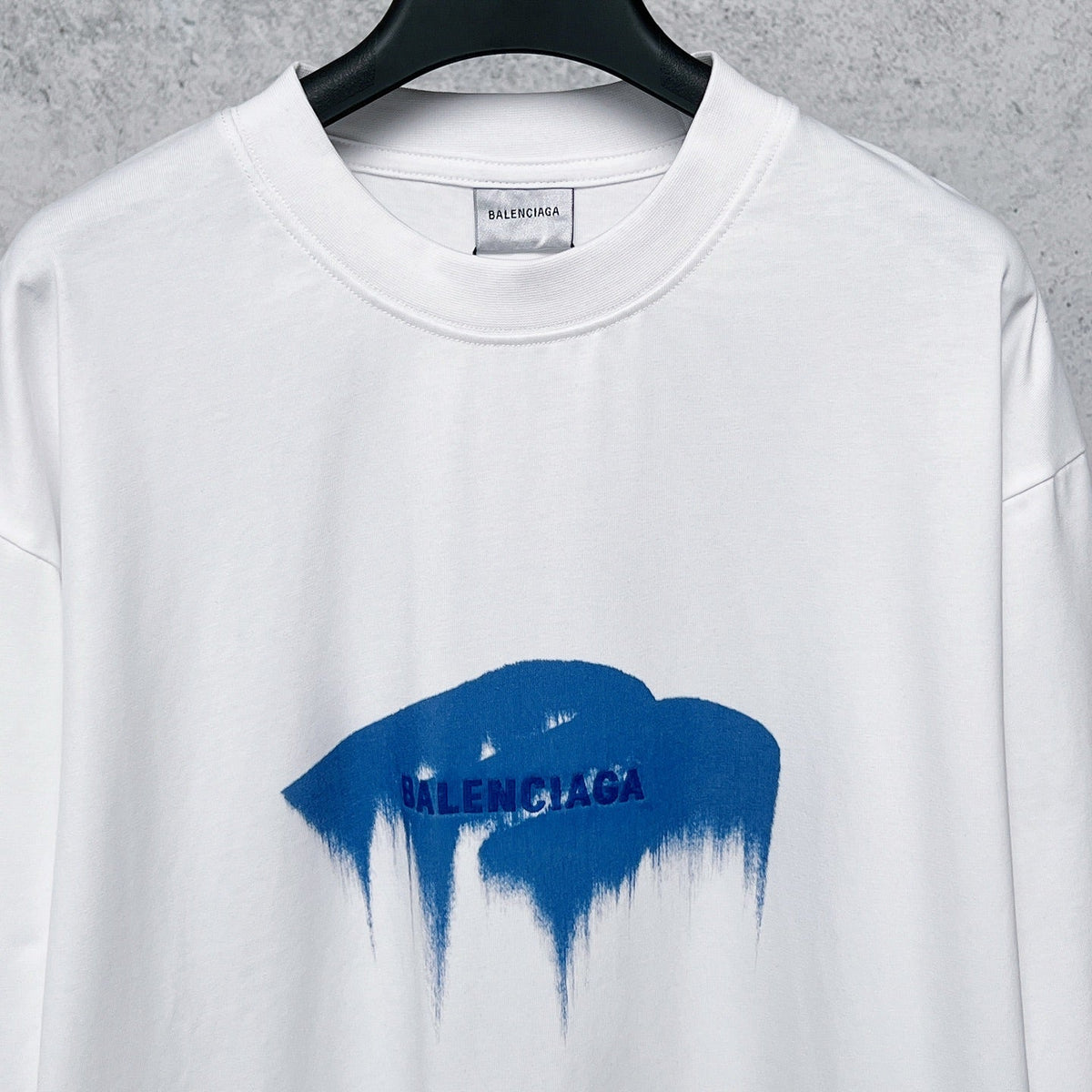 3M printed short sleeved T-shirt with letter embroidery