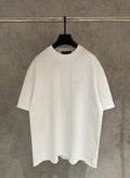 Embroidered T-shirt with front and back panels