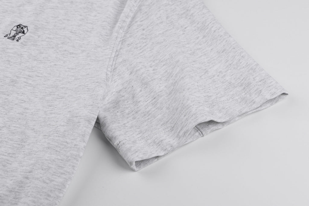 Color blocked short sleeved T-shirt