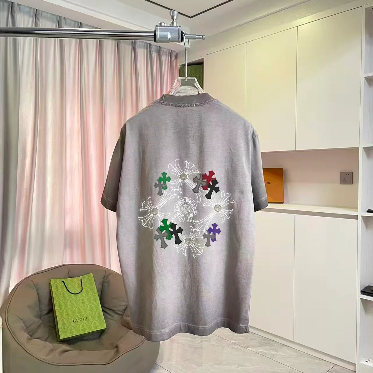 New worn printed short sleeved t-shirt