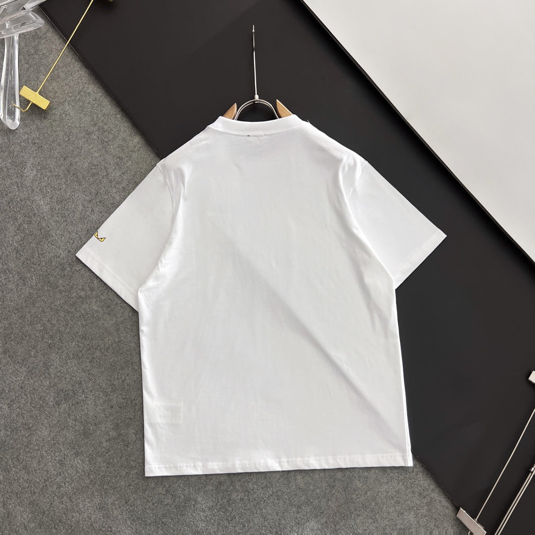 Summer new round neck short sleeved T-shirt