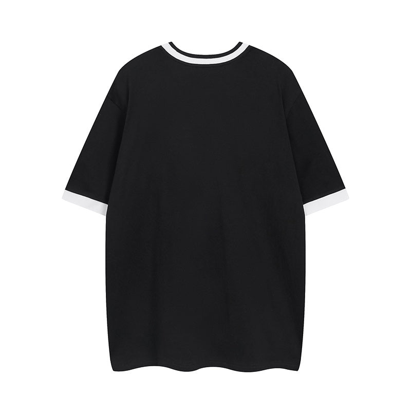 Latest Summer Logo Embroidered T-shirt