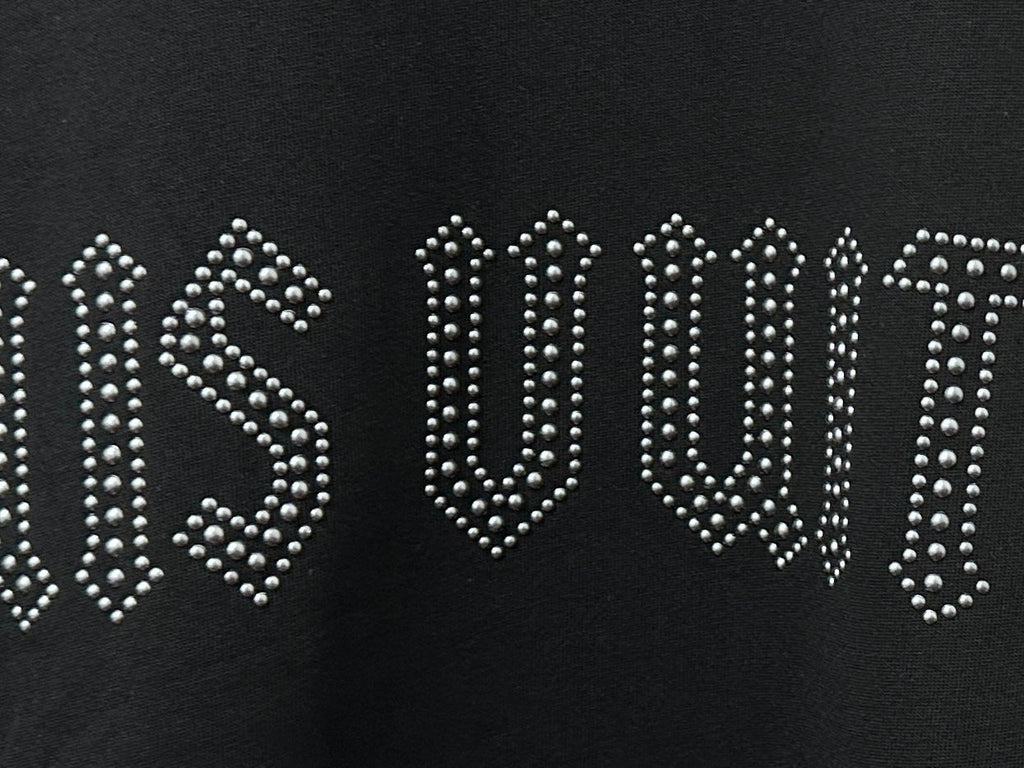 Willow nail rhinestone short sleeved unisex