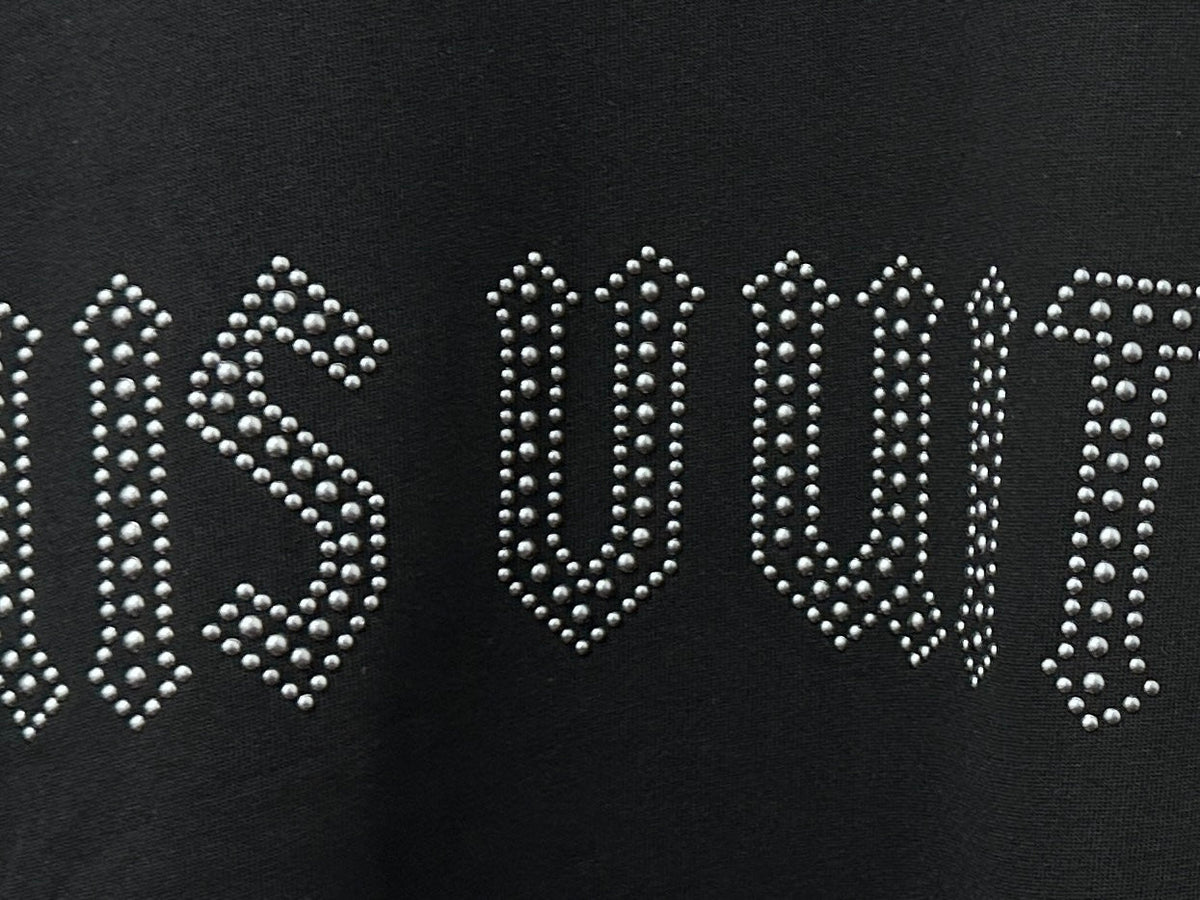 Willow nail rhinestone short sleeved unisex