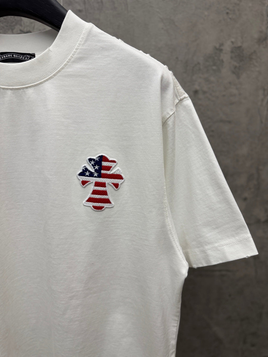 3D Hollow Embroidered Short Sleeve