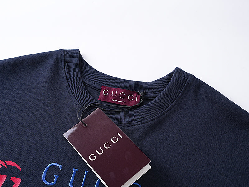 Classic embroidered logo short sleeved T-shirt