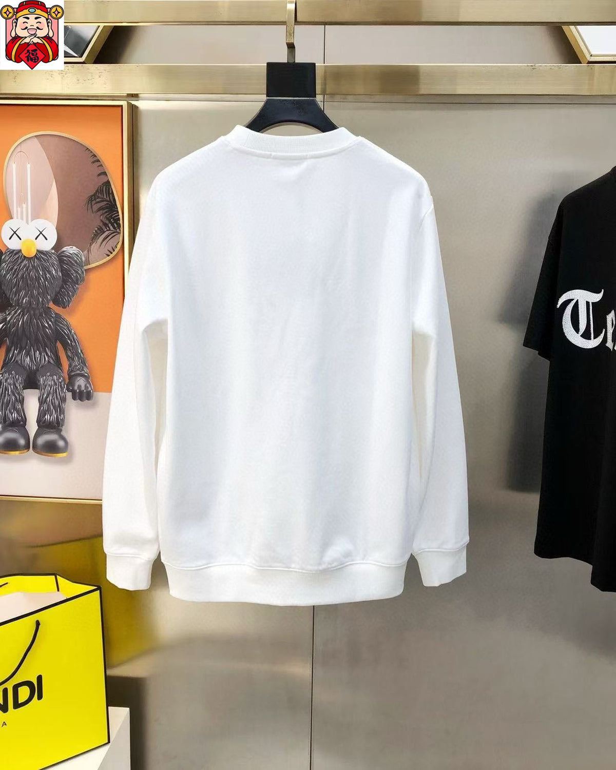 Early spring latest long sleeved round neck sweatshirt 18