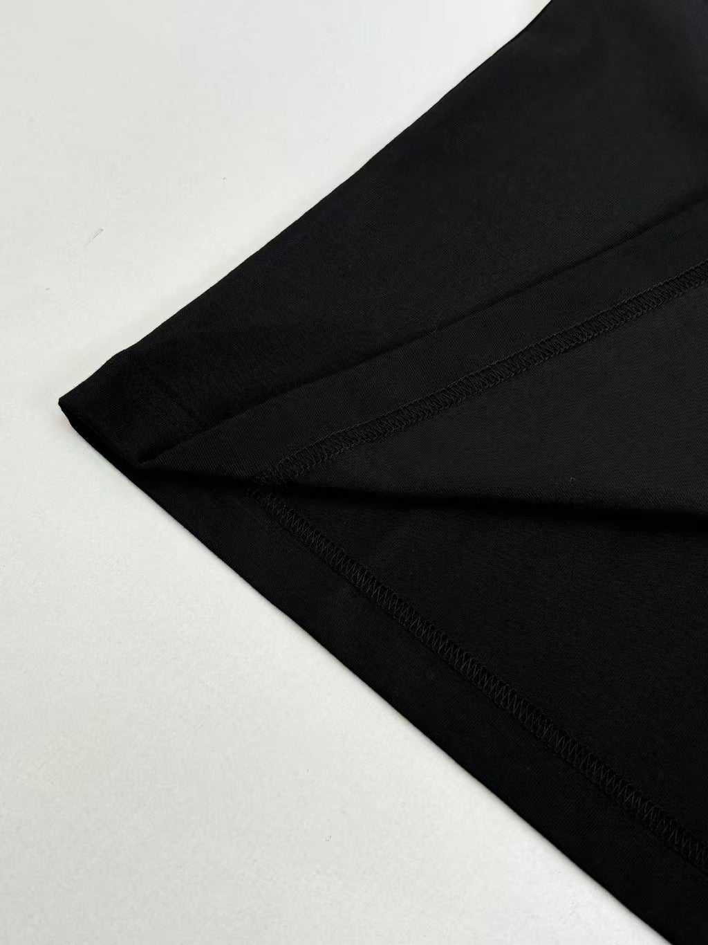 Plaid embroidered short sleeved T-shirt