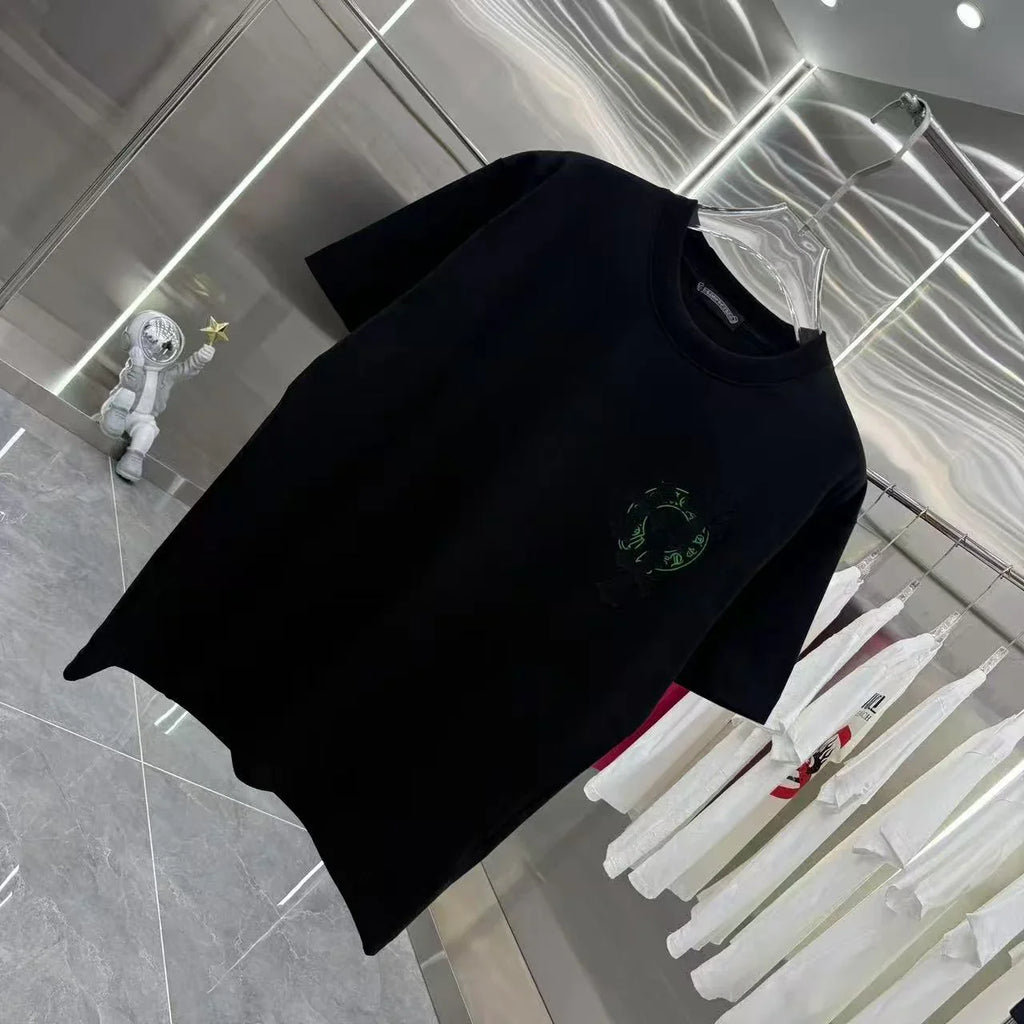 New round neck short sleeved shirt