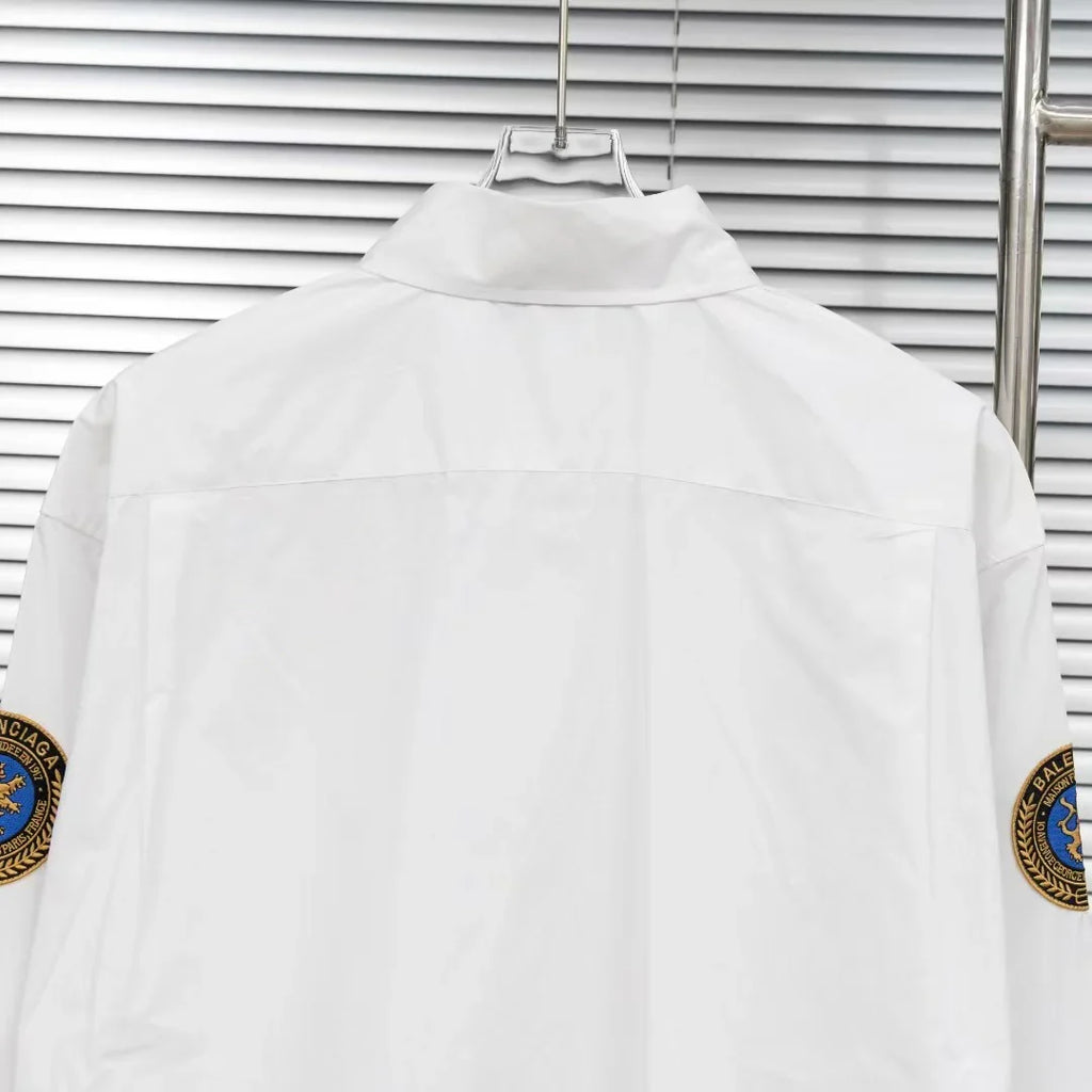 New embroidered long shirt