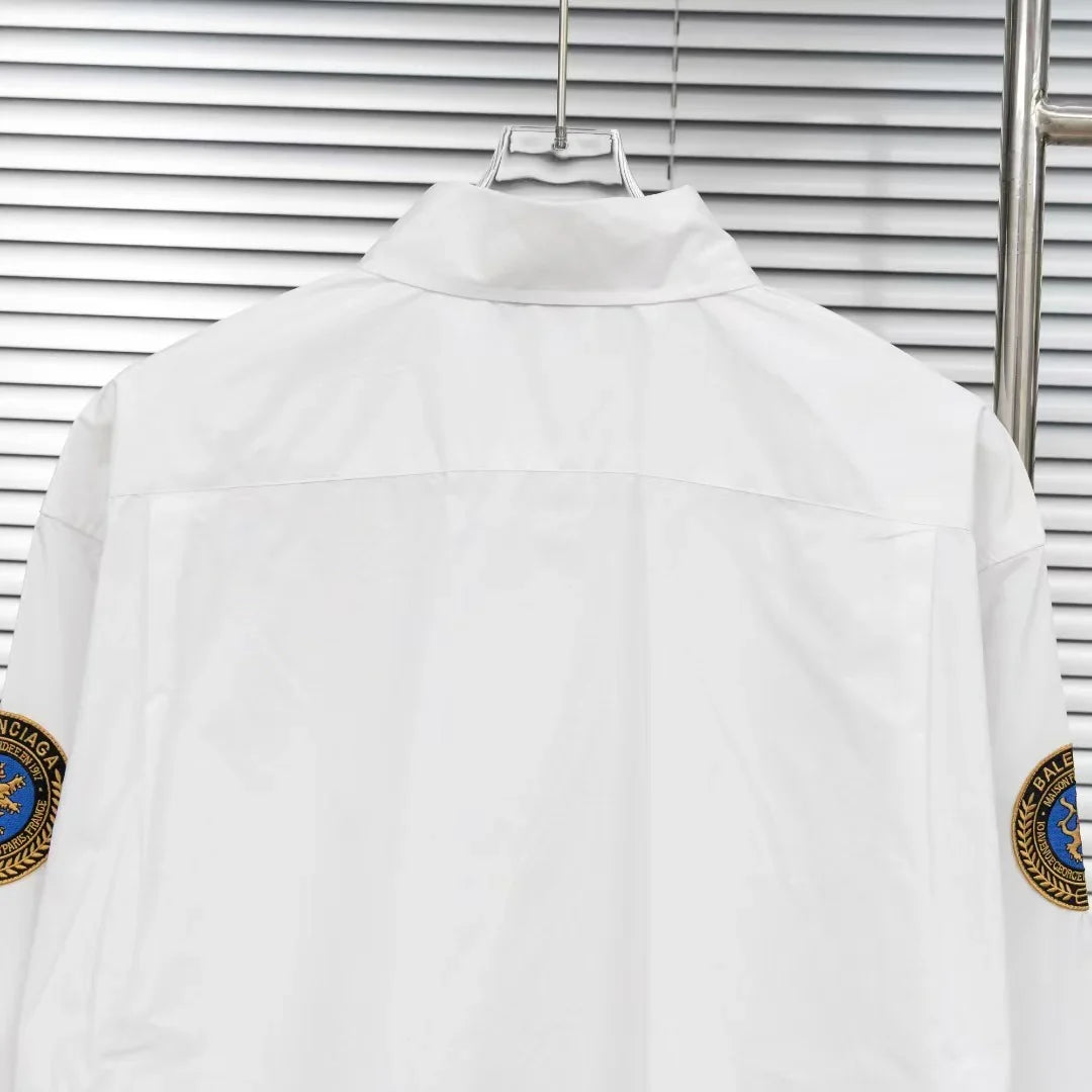 New embroidered long shirt