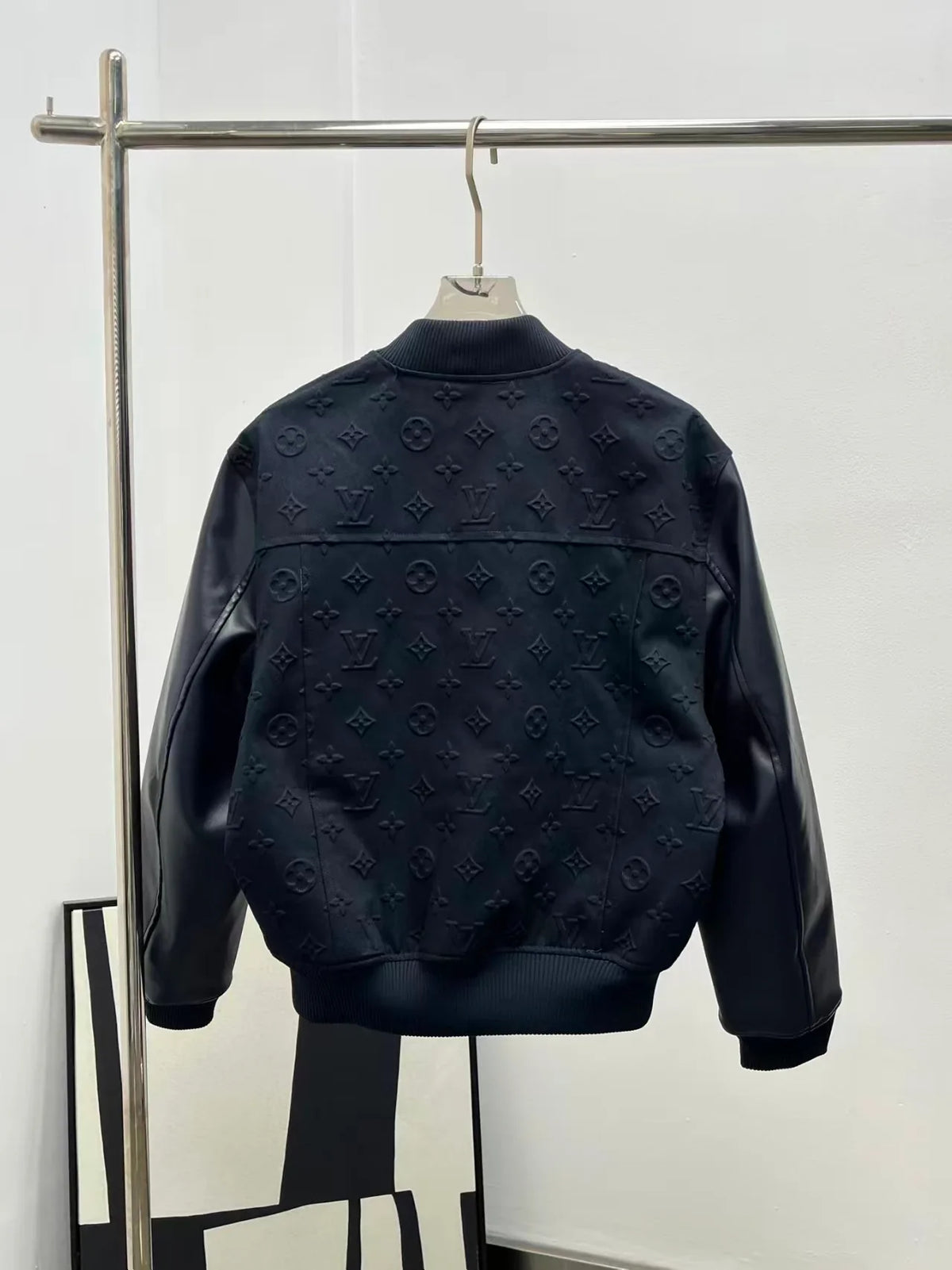 New embossed baseball jacket