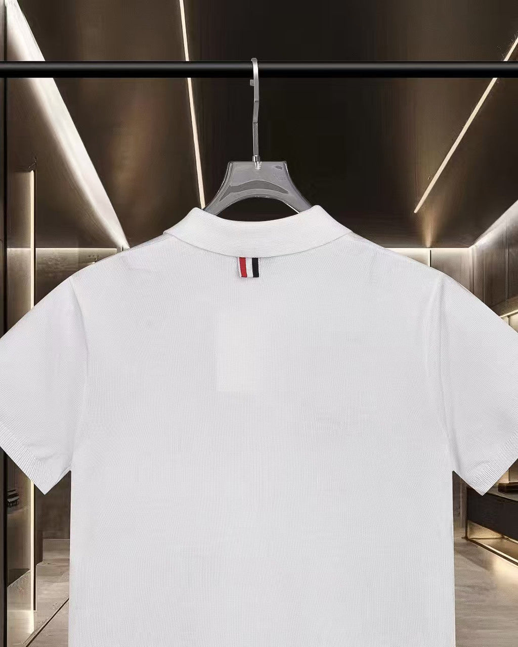 New knitted casual short sleeved polo shirt