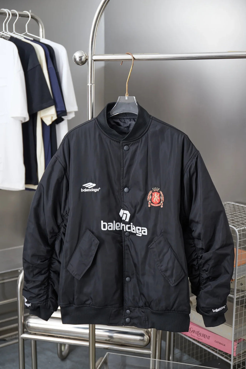 Embroidered baseball flying cotton jacket