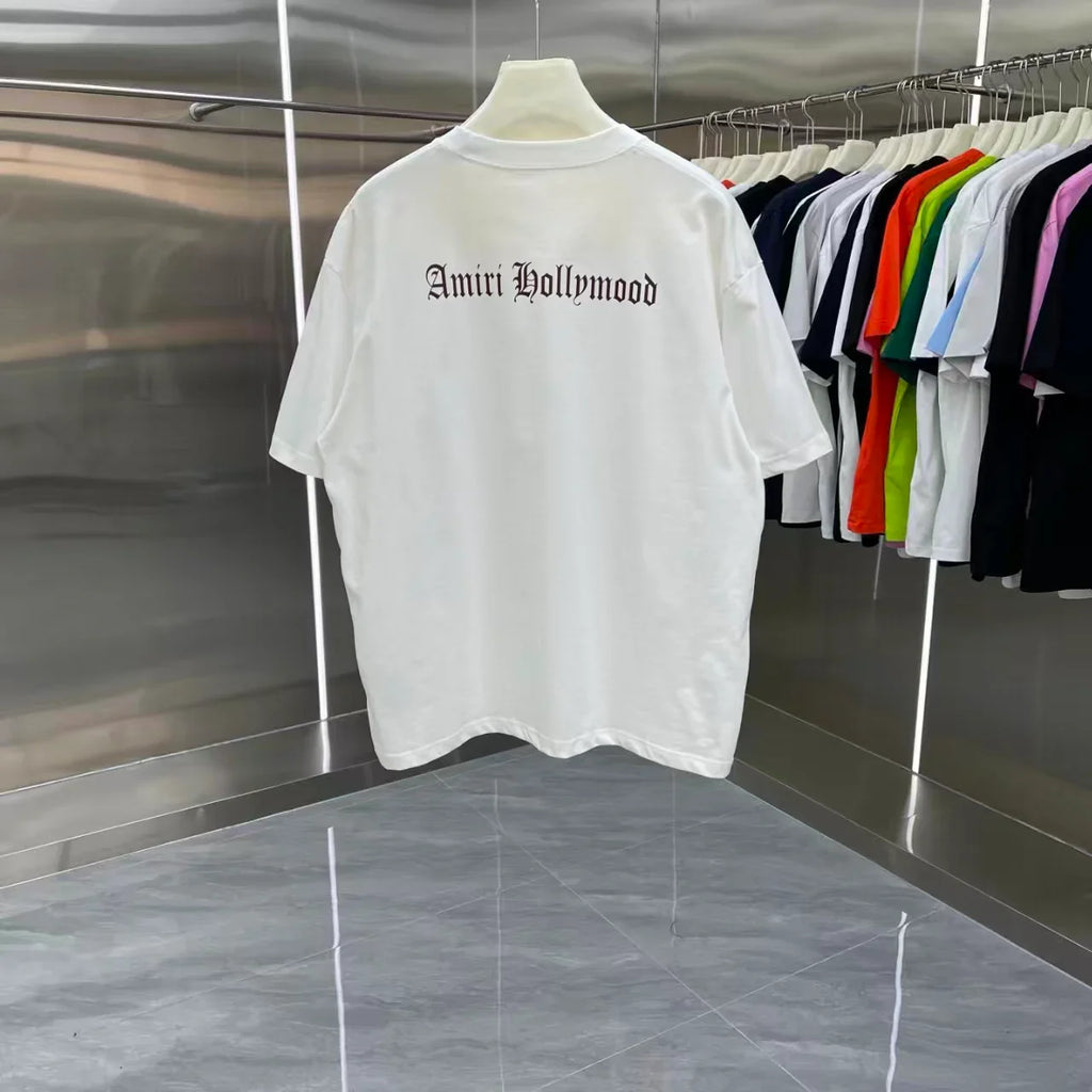 New printed short sleeved T-shirt