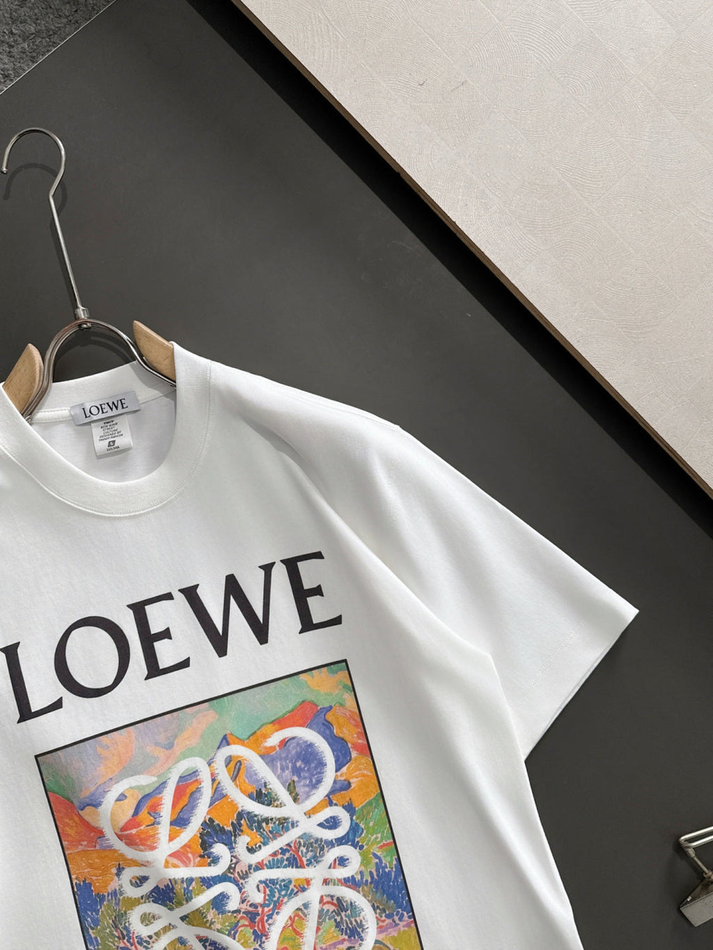 round-neck T-shirt