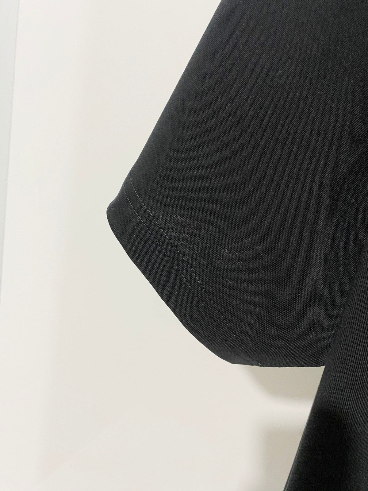 Double B 3D offset printed letter round neck T-shirt